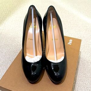 Christian Louboutin Simple Black Pumps